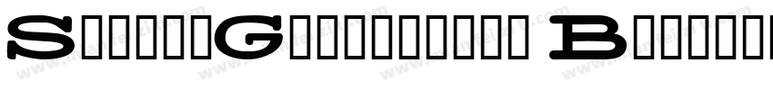 StereoGothic-850 Bold字体转换